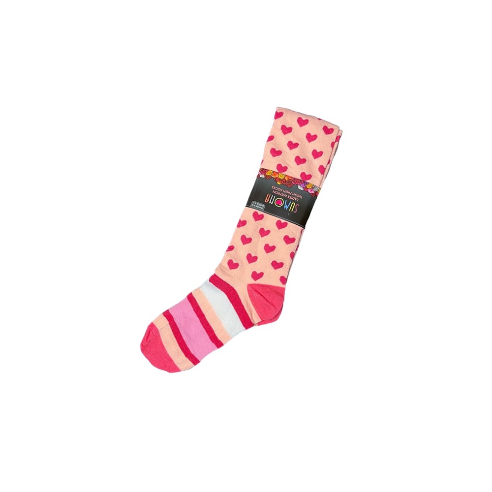 NWT multiprint thigh high socks (1 PAIR)